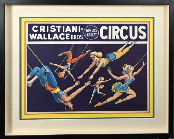 Cristiani-Wallace Bros Circus - 1/2 Sheet