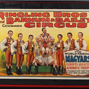 The World-Famous Magyars - Ringling Brothers and Barnum & Bailey Circus - One Sheet