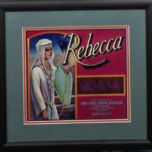 Rebecca Brand Fruit Label